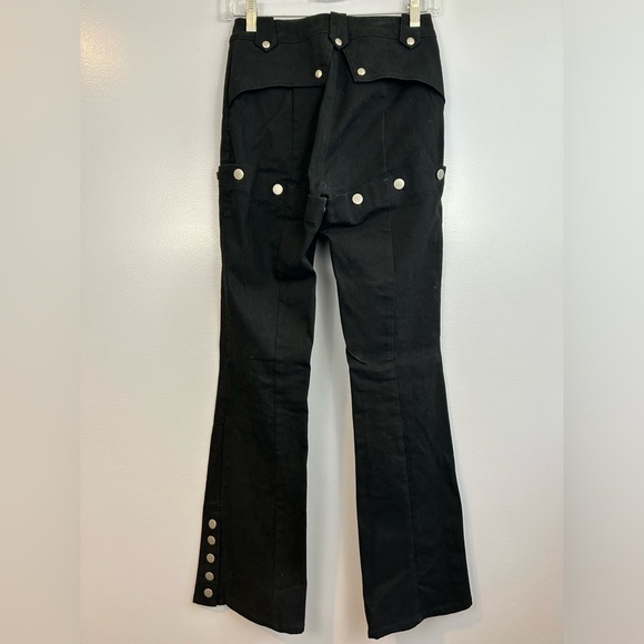 I.AM.GIA Black Dagger Convertible High Waisted Snap Pants Size XS - Picture 12 of 16